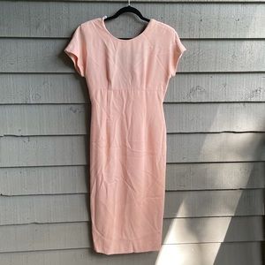 Donna Ricco Blush Pink Wedding Dress